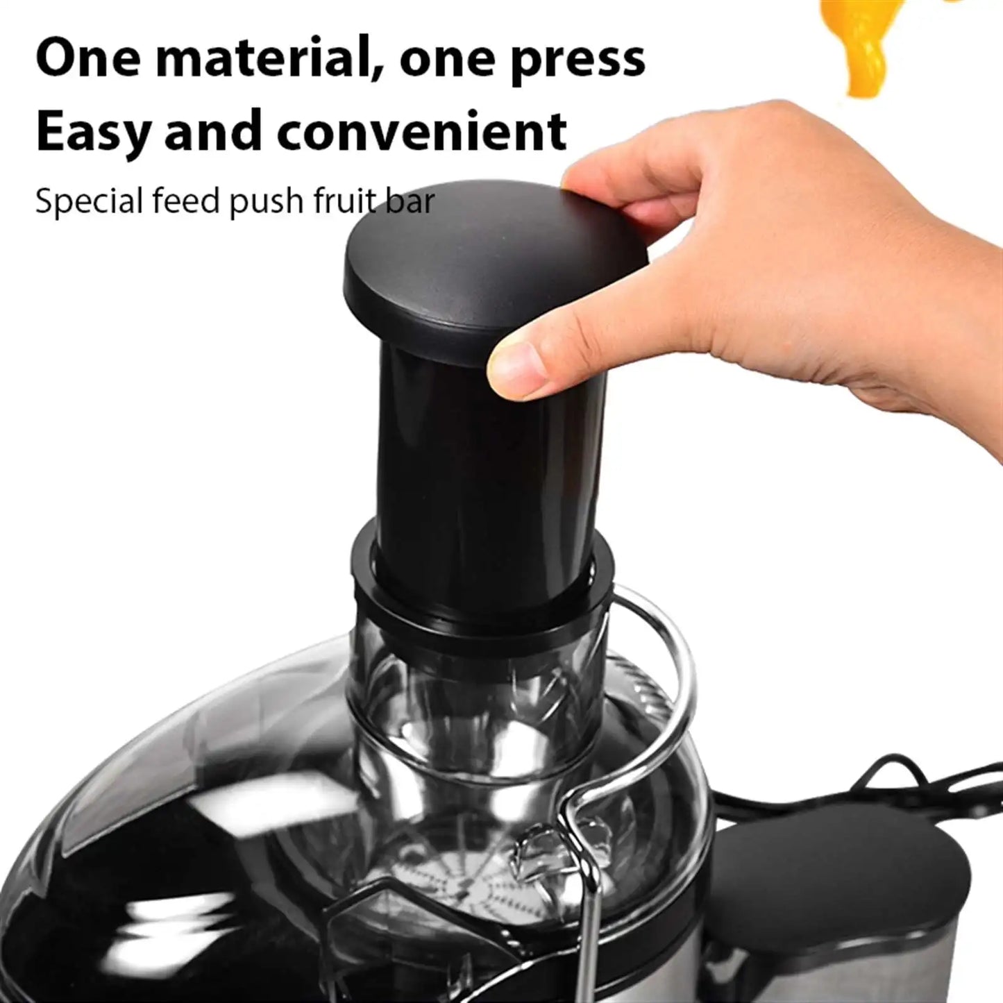 Fuel Centrifugal Electric Juicer Machine 3 Big Mouth Fruit and Fresh Rice Extract 2Speeds Mix Blender with Boot
