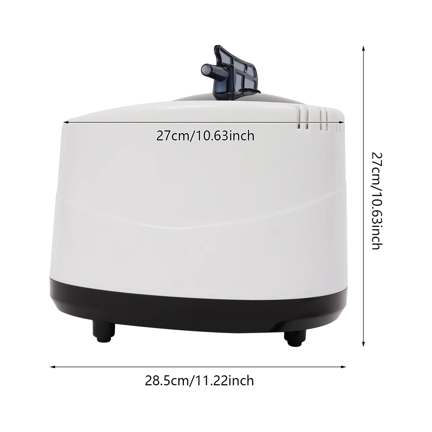 Mini Sauna Steam Generator Gas Injection Machine Home Steam Mobile Sauna Heat Abin SPA with Timer 9-Speed 3L 1000W