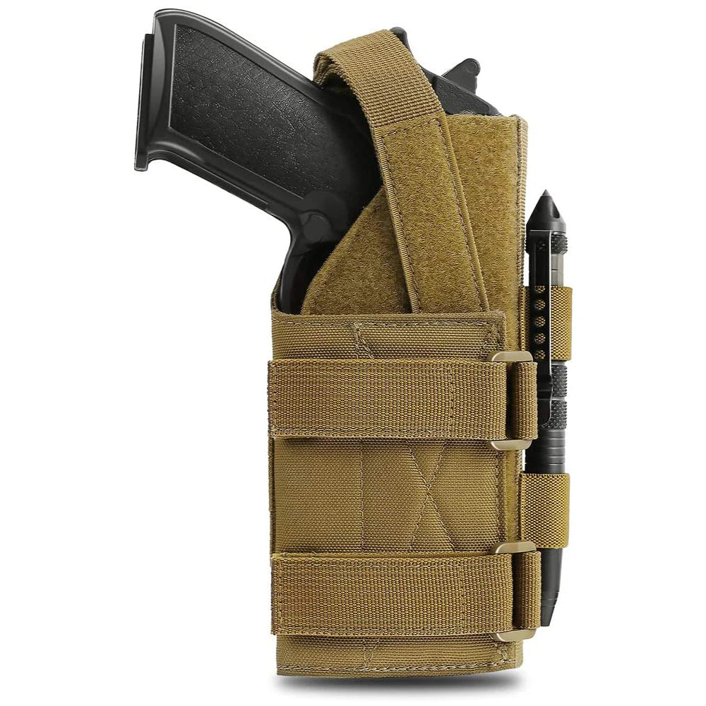 Universal Tactical Gun Holster Modular Belt Pistol Pouch for Right Hand G17 18 19 26 34 Military Rifle Holster for 1911 Glock