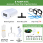 Automatic Plant Flower Watering Pump Home Sprinkler Drip Irrigation Device 2/4/8/16 Heads Pump Timer System Kit Garden Tool