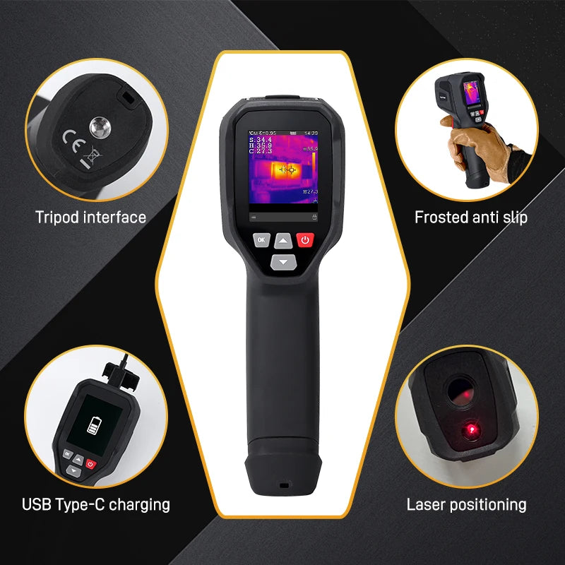 Infrared Thermal Imager RX-300 Industrial Floor Heating Detection ISR192*192 Pixel Enhancement Thermal Imaging Camera