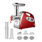2800W Max Electric Meat Grinder Fuel Heavy Hard Meat Mincer Sausage Grounder Stainless Steel Food Processor Sausage Stuffer
