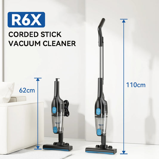 R3S Corded Vacuum Cleaner 16Kpa 6M Extra Long Cord Handheld Vacuum Cleaner for Car Cleaning Hard Floor Household Appliance
