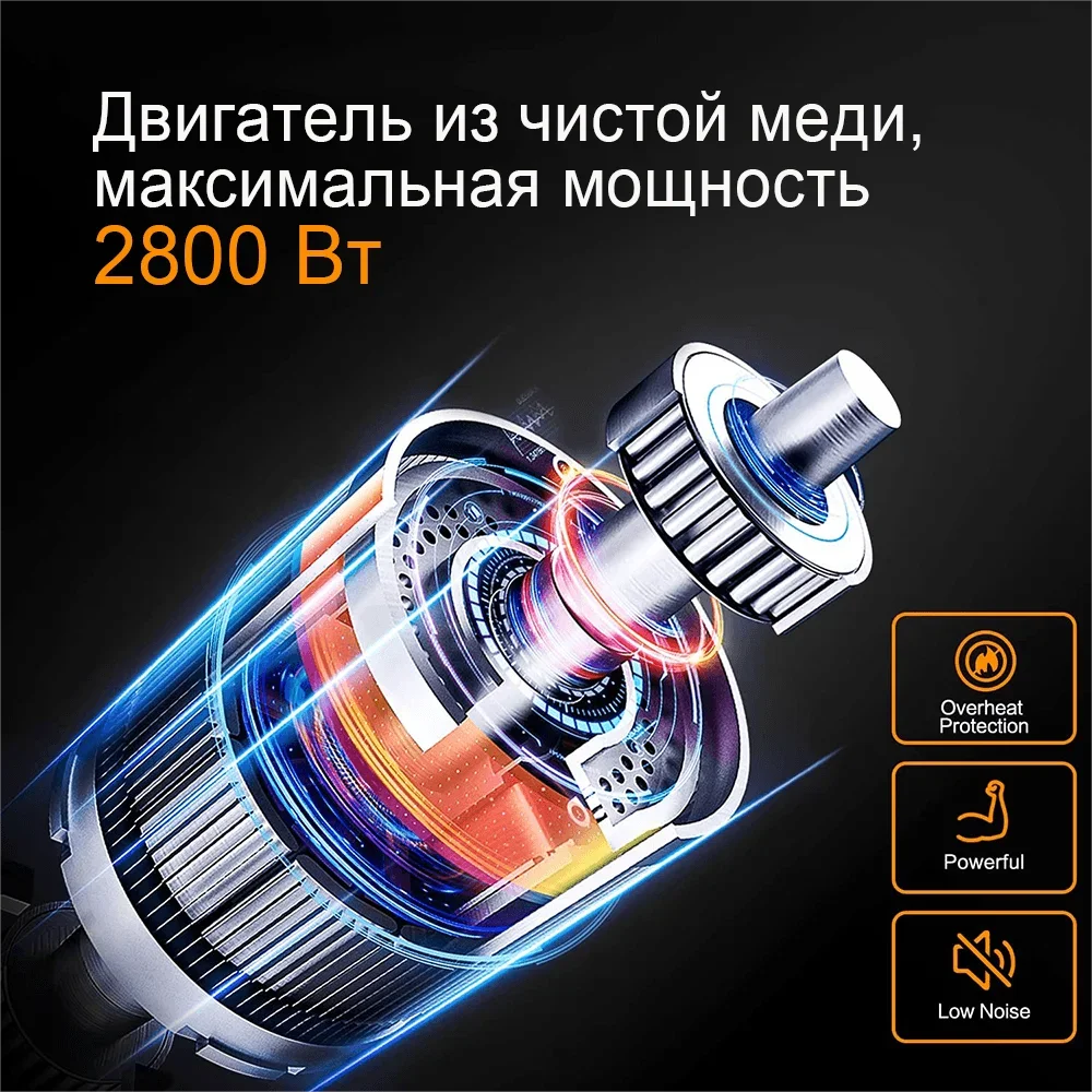 2800W Max Electric Meat Grinder Fuel Heavy Hard Meat Mincer Sausage Grounder Stainless Steel Food Processor Sausage Stuffer