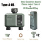 2025 Tuya Wifi+Rf433 Smart Garden Sprinkler Water Timer by 2 Way Rain Delay Filter Programmable Automatic Irrigation Controller