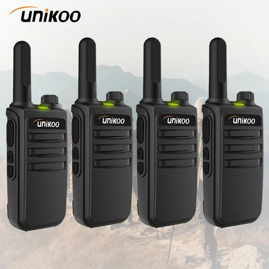 Walkie Talkie UK224 4 Pcs Mini Portable Two Way Radio PMR FRS Handheld Radio Comunicador Long Range Kids Walkie Talkies