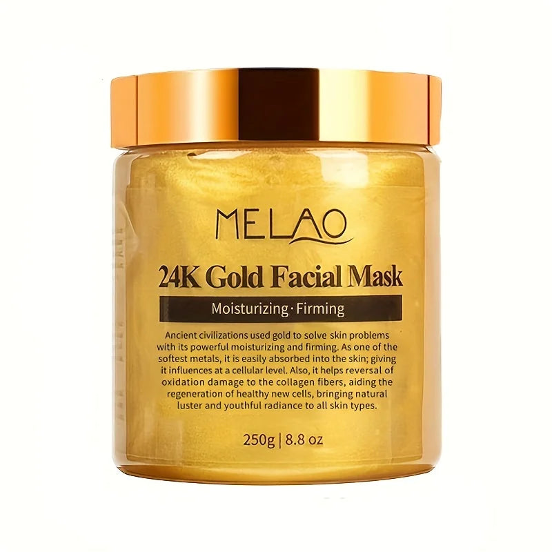 24K Gold Face Mask Beauty Facemask Skin Remove France Golden Collagen Facial Moisturizing Masks