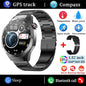 2025 New for Huawei GT5 Pro Smart Watch Men AMOLED Screen GPS Motion Trajectory Heart Rate Bluetooth Calls Smartwatch Waterproof