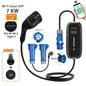 7KW Electric Car Charger Type2 Portable EV Charger Wifi APP BT Control EVSE Charging Box Charging Station 5M Cable
