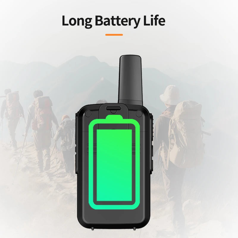 Walkie Talkie UK224 4 Pcs Mini Portable Two Way Radio PMR FRS Handheld Radio Comunicador Long Range Kids Walkie Talkies