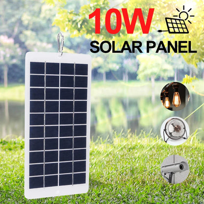 20W Foldable Solar Panel 5V USB Solar Cell Portable Waterproof Solar Panel Mobile Phone Battery Charger Outdoor Phone Power Bank