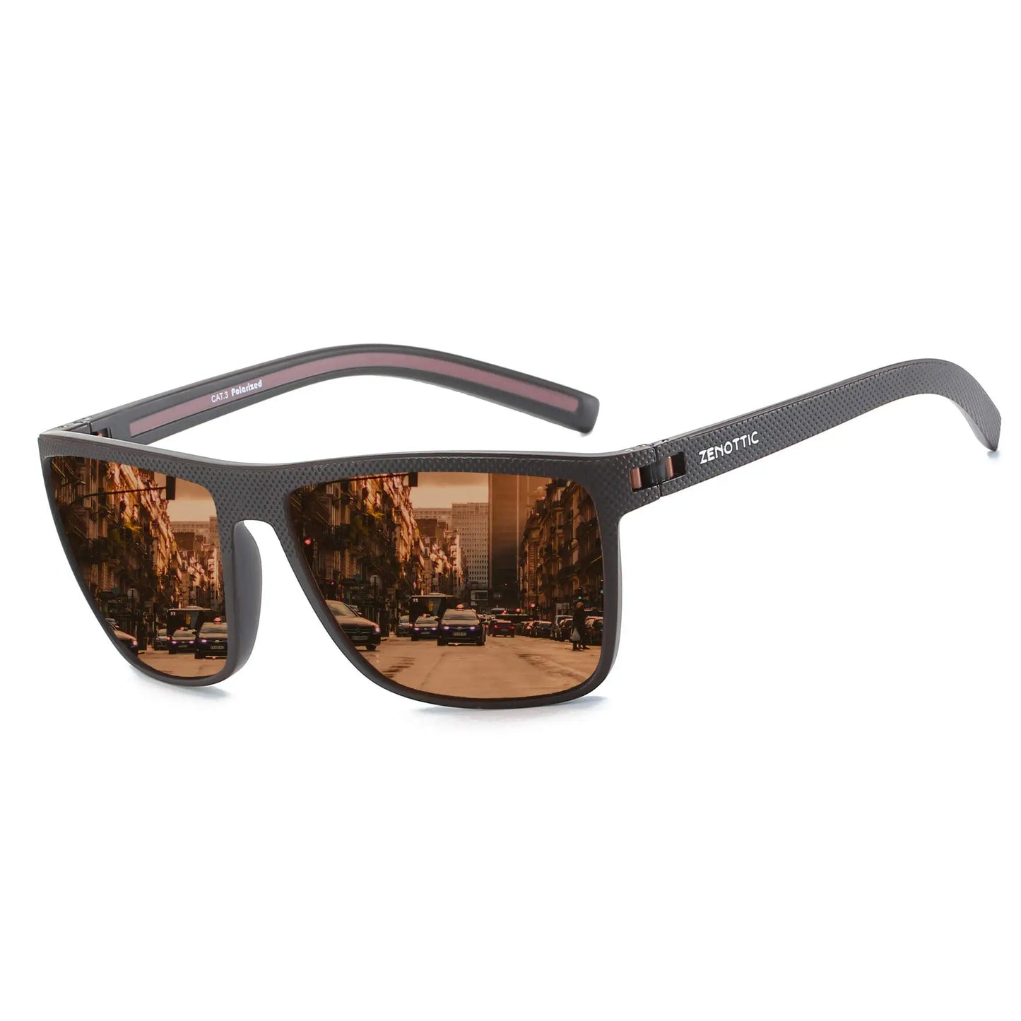 Polarized Sunglasses Shade for Women Men Lightweight TR90 Frame UV400 Protection Square Sun Glasses 2024 2025