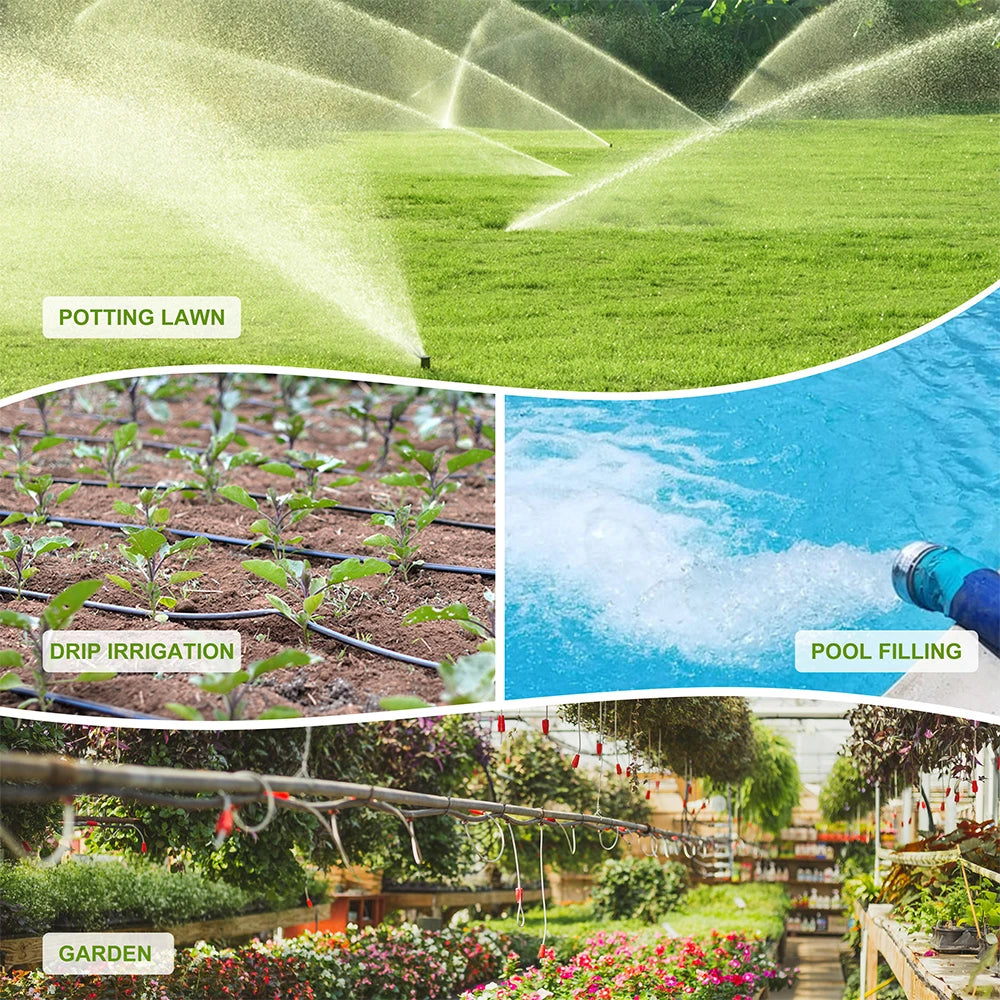 New 1/2 Outlets Solar Irrigation Timer Smart APP Control Automatic Irrigation System Outdoor Water Timer Garden Watering Tool ﻿