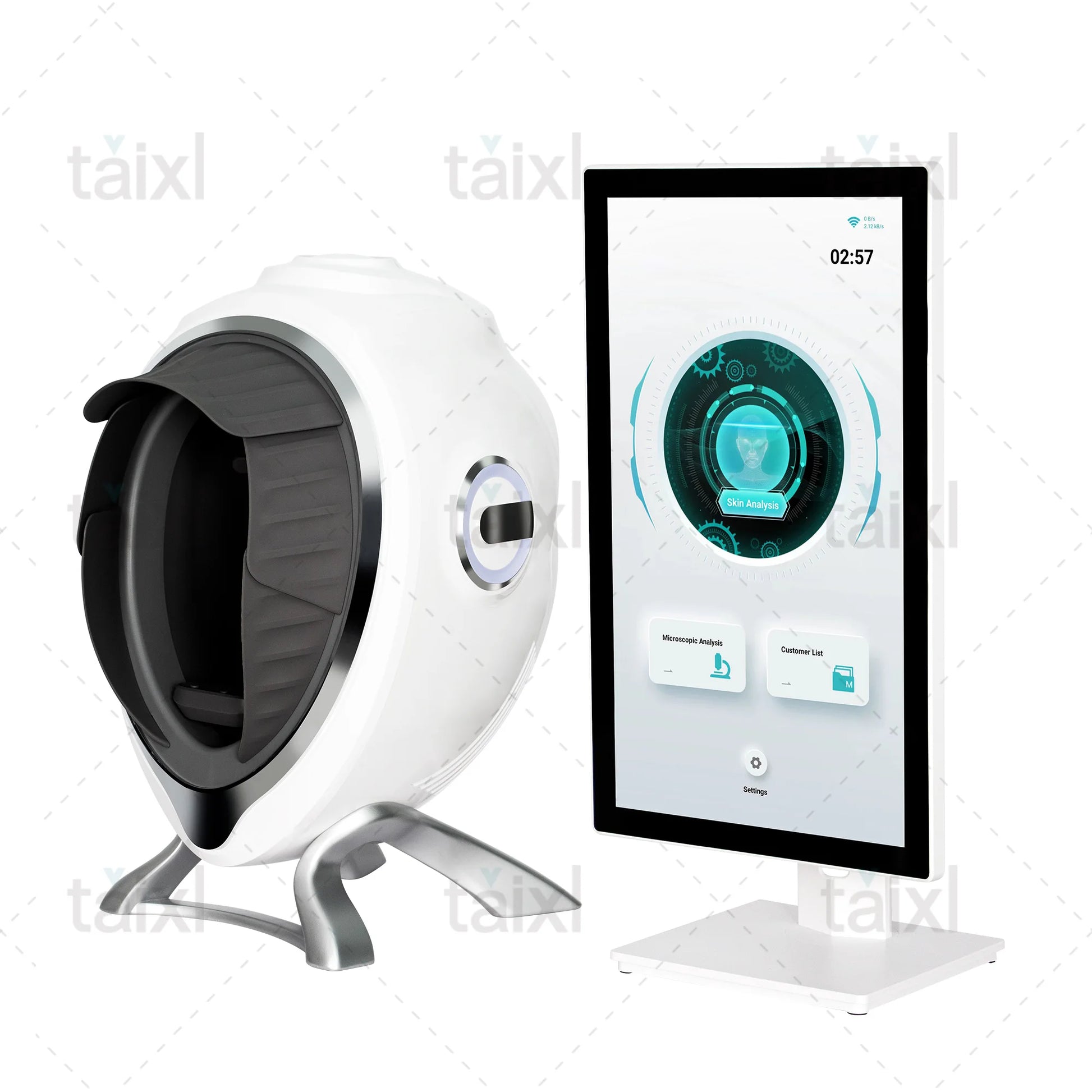 2025 New Arrival AI Smart Skin Detector HD Facial Analysis Beauty Salon Medical Beauty Equipment