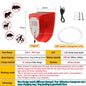 1/2Pcs Solar Alarm Light IP65 Waterproof Motion Sensor Alarm Lamp Outdoor Garden Dog Barking Animal Driver Securityfor Farm Yard
