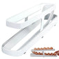 Double Layer Rolling Egg Dispenser Refrigerator Egg Storage Box Automatic Scrolling Egg Holder Household Kitchen Organizer