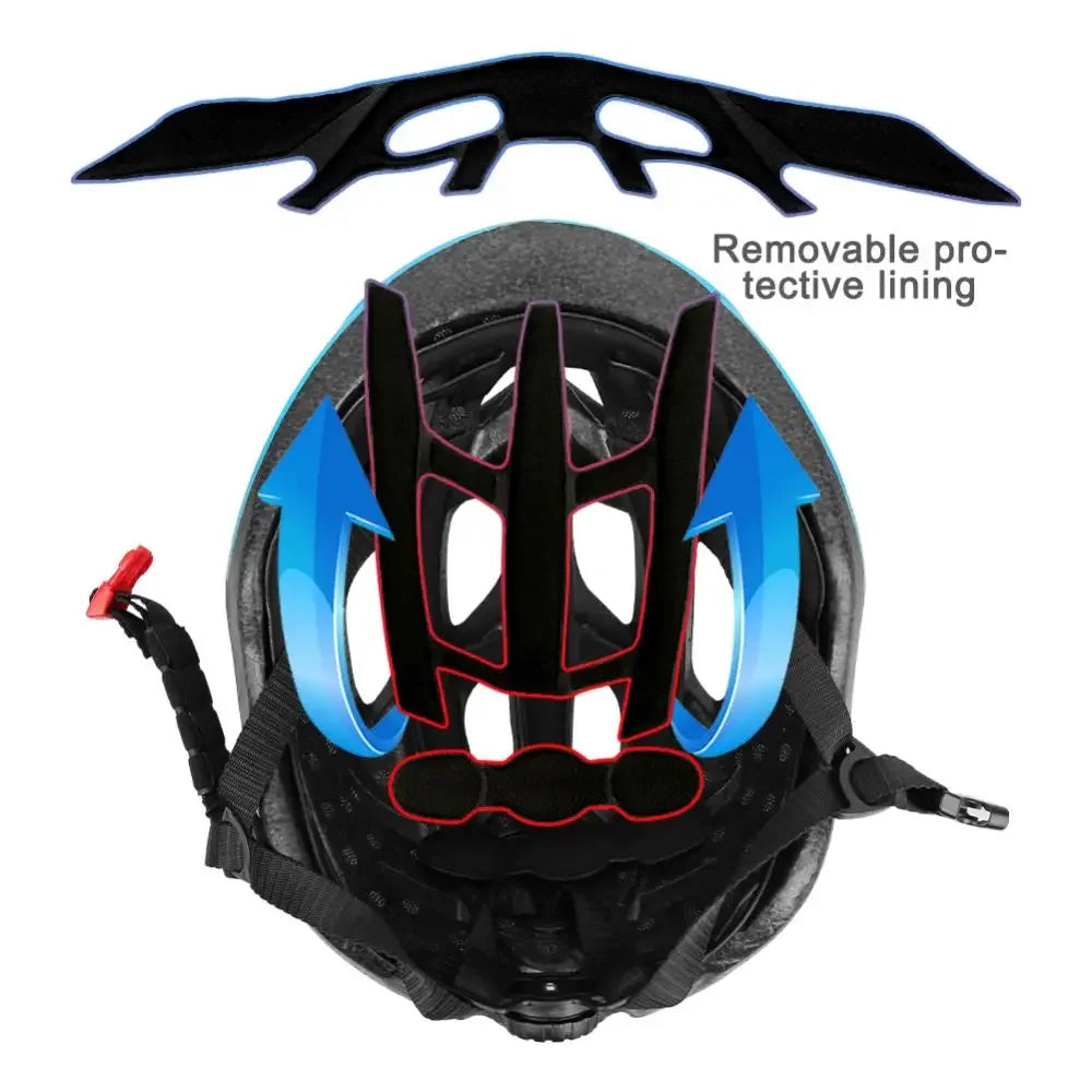 New Ultralight Cycling Helmet Safety Cap Bicycle Helmet for Women Men Racing Bike Equipments Road MTB Adult Bike Helmets