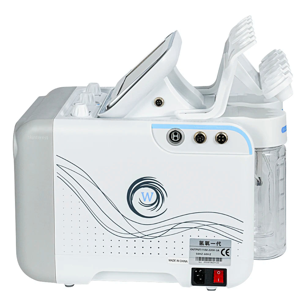 7 in 1 Water Oxygen Small Bubble Machine Professional Hydra Water Dermabrasion Beauty Instrument Facial Spa Skin Care Skin Clean