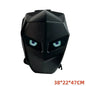 Night Rider Motorcycle LED Tail Bag – Helmet Storage Backpack w/ Bluetooth Display, Large Capacity