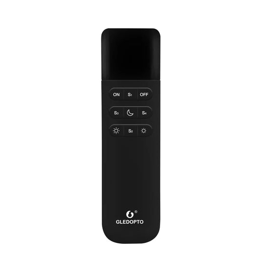 WLED Remote Control RGB IC LED ESP NOW APP Wifi Wireless Brightness Adjust 4 Scenes Preset Night Light 50M Distance