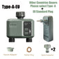 2025 Tuya Wifi+Rf433 Smart Garden Sprinkler Water Timer by 2 Way Rain Delay Filter Programmable Automatic Irrigation Controller