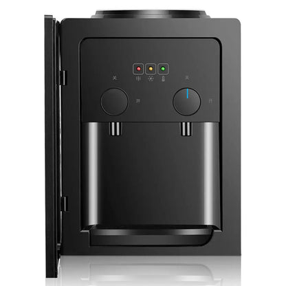 550W 220V Electric Water Dispenser Hot Cold Drinking Fountain Black for Office Home