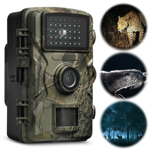 Hunting Trail Camera Motion Activated Infrared Night Vision Security Cam Animal Observation Camera for Outdoor Wildlife Hunting