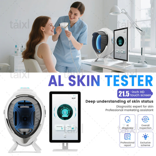2025 New Arrival AI Smart Skin Detector HD Facial Analysis Beauty Salon Medical Beauty Equipment