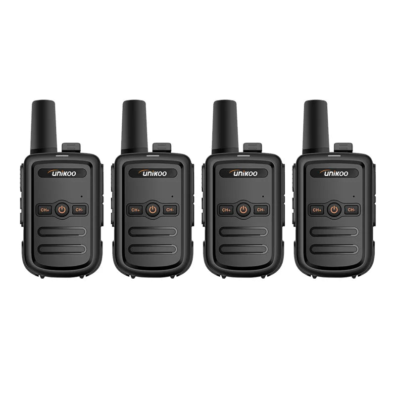 Walkie Talkie UK224 4 Pcs Mini Portable Two Way Radio PMR FRS Handheld Radio Comunicador Long Range Kids Walkie Talkies