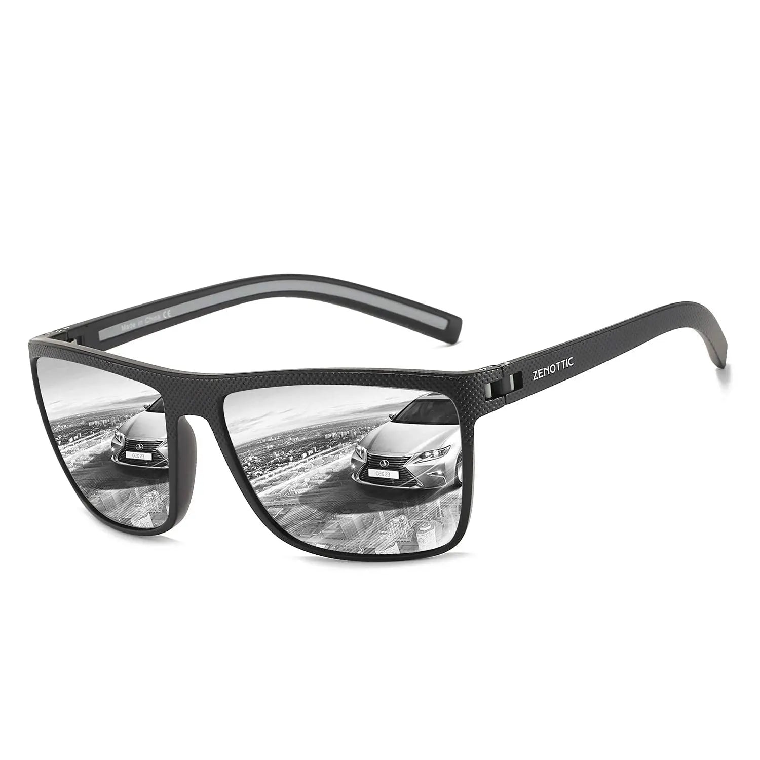 Polarized Sunglasses Shade for Women Men Lightweight TR90 Frame UV400 Protection Square Sun Glasses 2024 2025