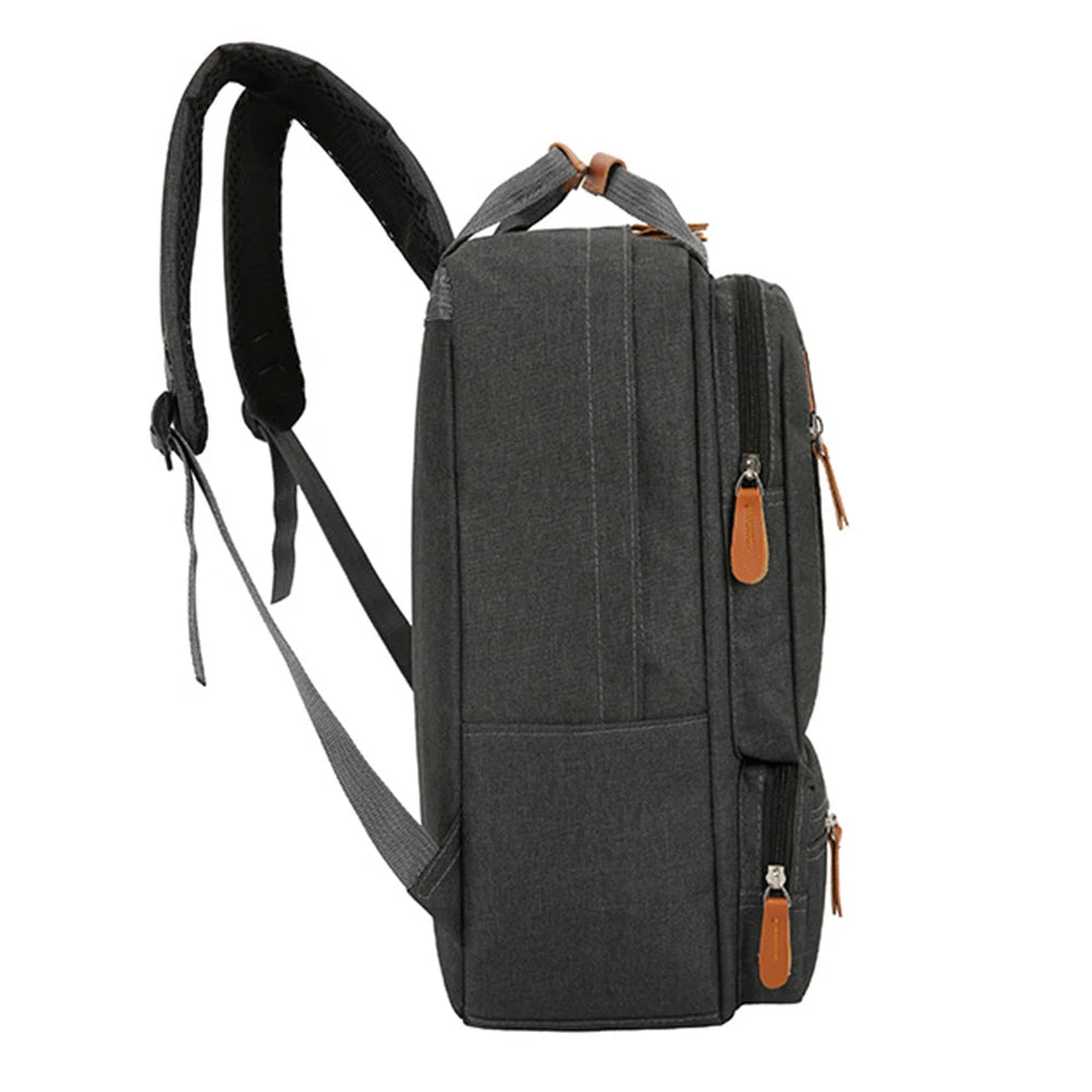 3Pcs Backpack Set Women Men Laptop Backpack Shoulder Bag Small Pocket for Travel School Business Work College Fits up to 14.5In