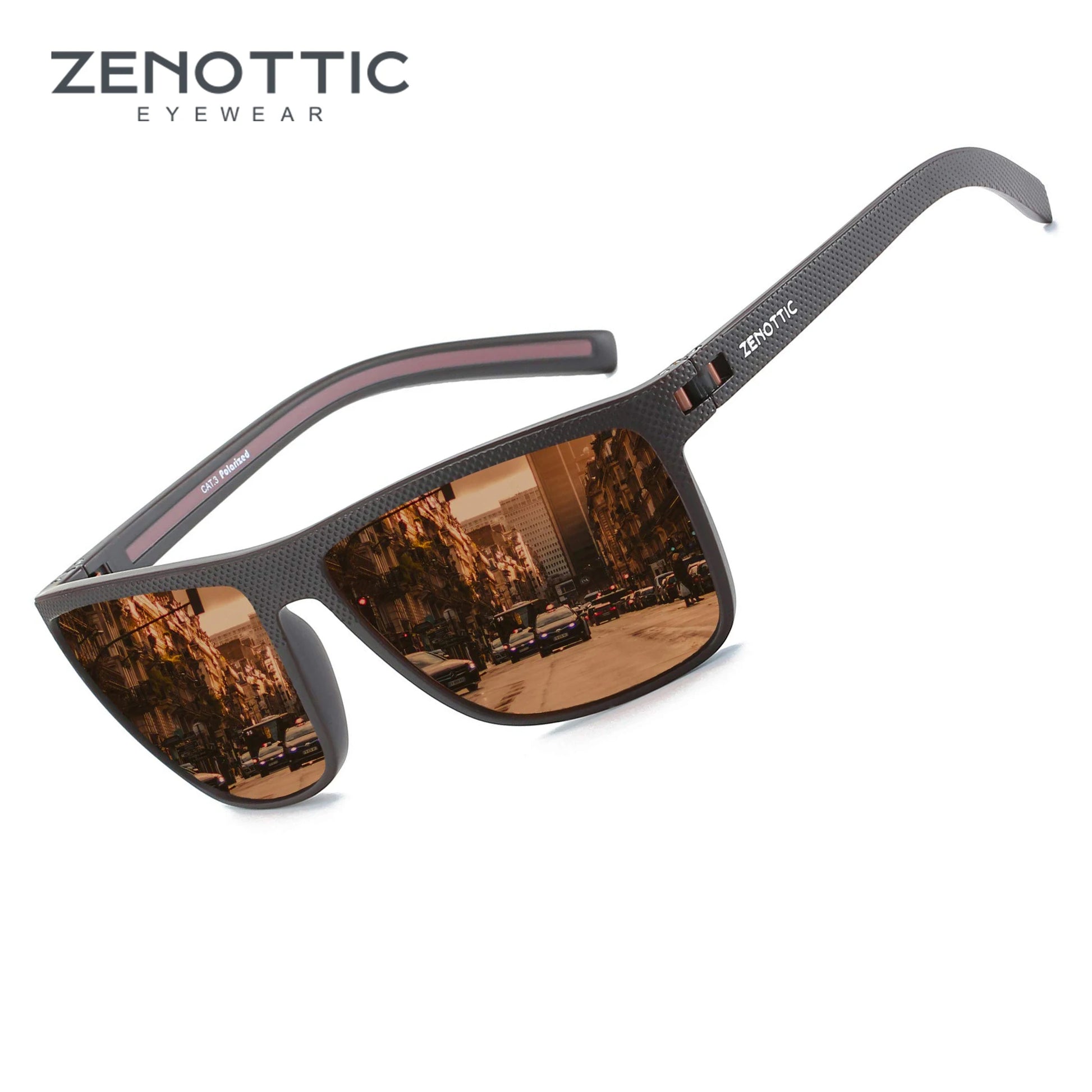 Polarized Sunglasses Shade for Women Men Lightweight TR90 Frame UV400 Protection Square Sun Glasses 2024 2025