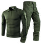 Tactical Uniform Suits Milit Outdoor Camouflage Suit Hunting Shirts Pants Fish Trainning Airsoft Paintball Clothes Sets