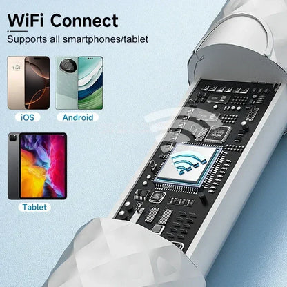 WIFI Visual Ear Camera HD1080P 4.2MM Ear Stick Pick Ear Spoon Wireless Endoscope Wax Clean Health Care