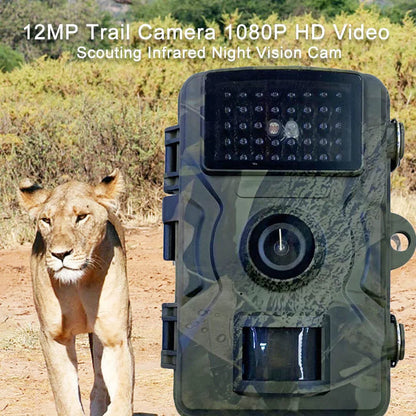 Hunting Trail Camera Motion Activated Infrared Night Vision Security Cam Animal Observation Camera for Outdoor Wildlife Hunting