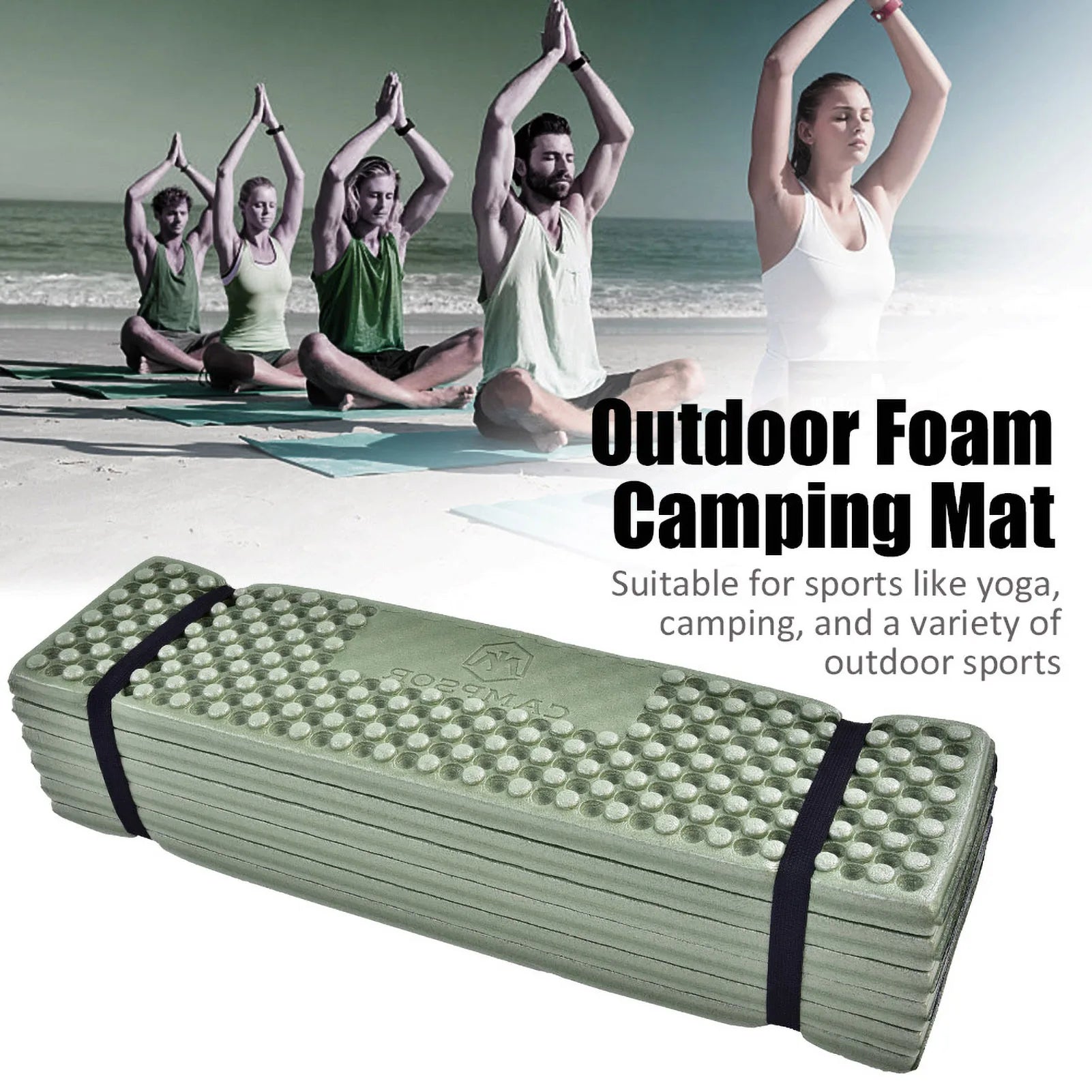 Outdoor Sleeping Pad Camping Inflatable Mattress Ultralight Air Cushion Travel Mat Folding Bed Waterproof for Travel Hiking