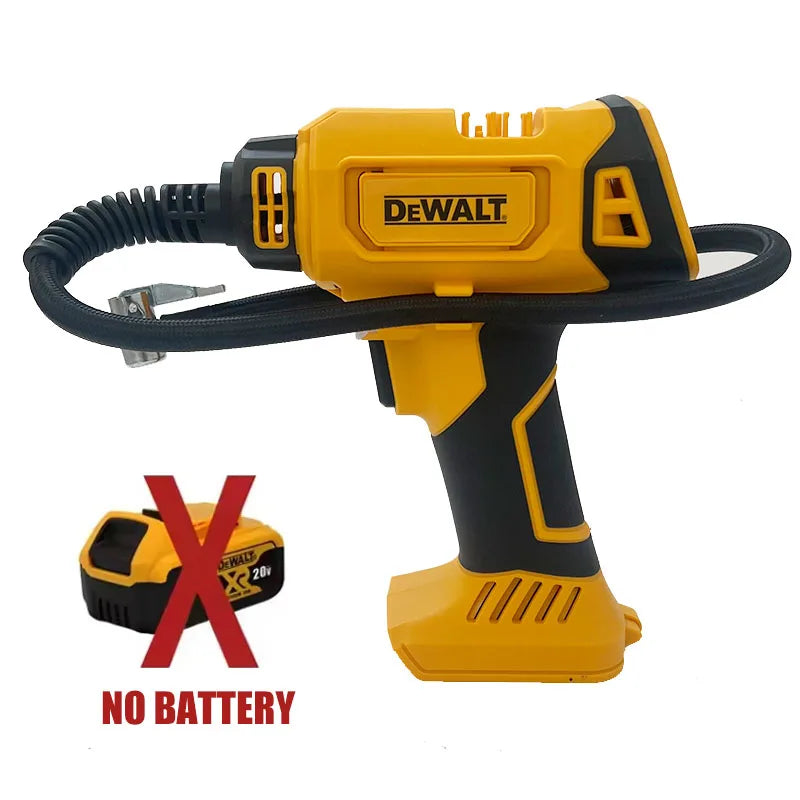 Battery Air Compressor Automatic Tire Inflator Cordless Electric Pump with Digital Pressure Gauge for Car Bike
