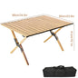 Outdoor Folding Table Camping Table Portable Lightweight Camp BBQ Grill Table Picnic Table High Bearing Foldable Table