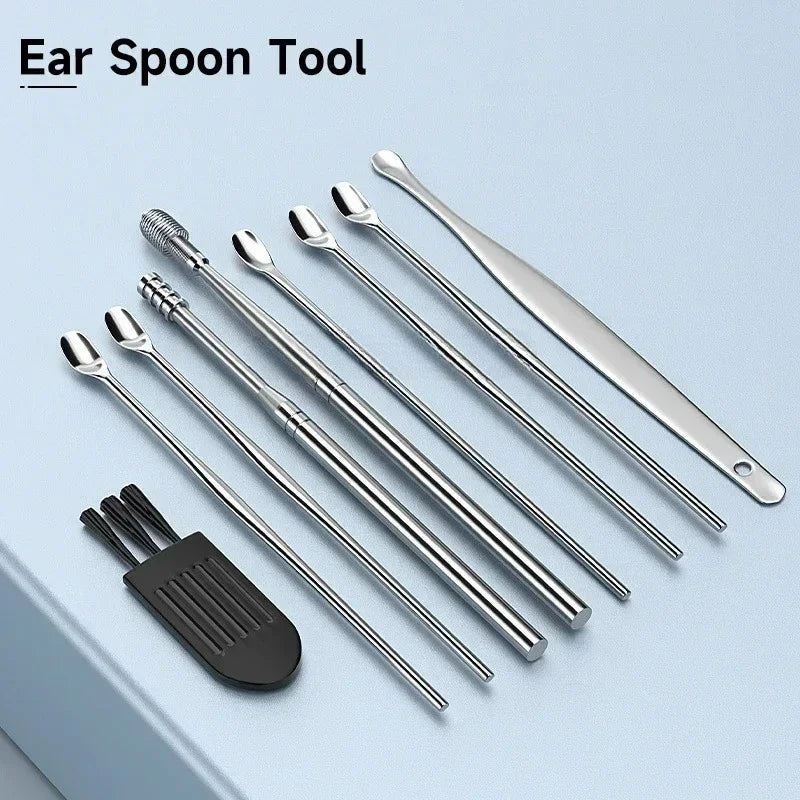 WIFI Visual Ear Camera HD1080P 4.2MM Ear Stick Pick Ear Spoon Wireless Endoscope Wax Clean Health Care