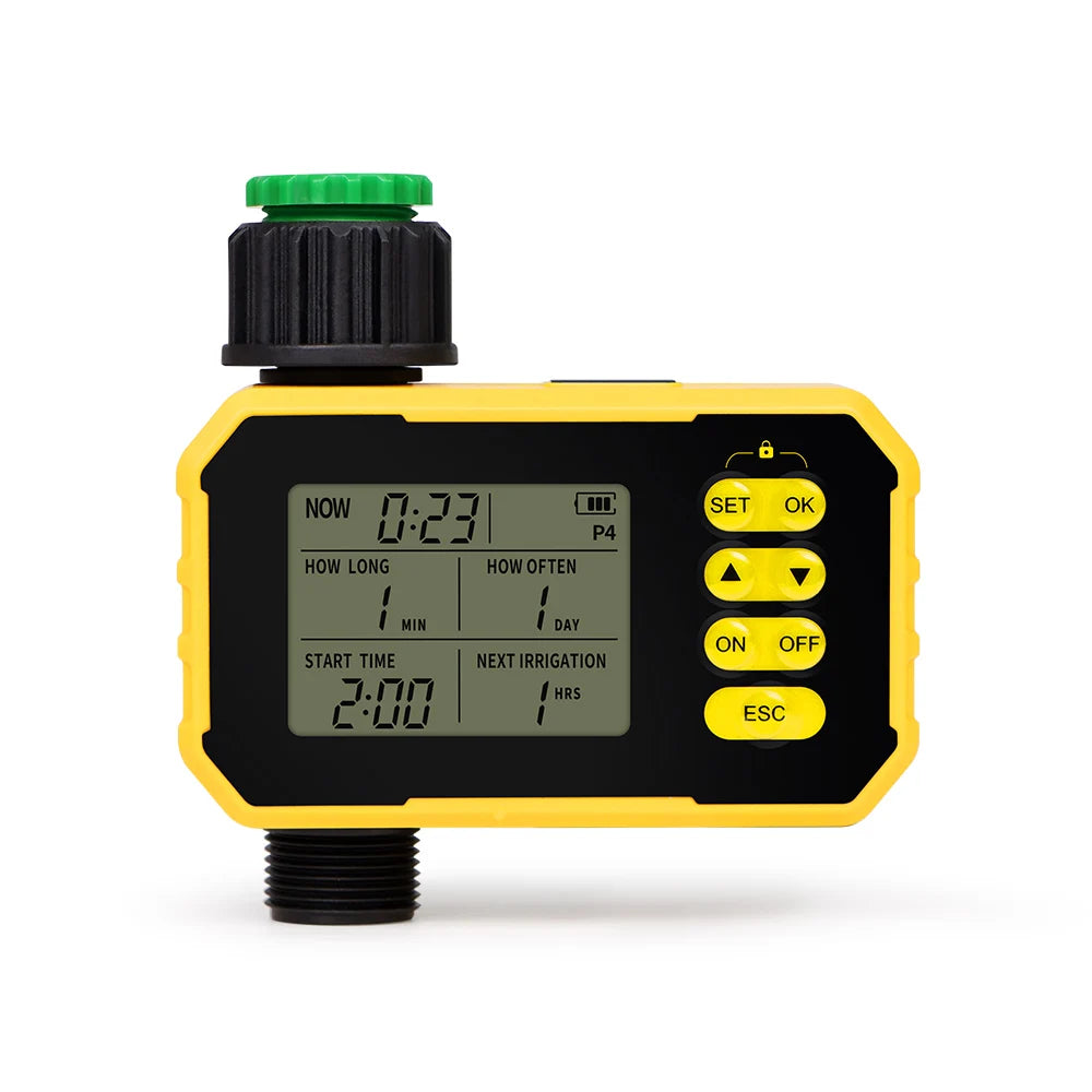 New 1/2 Outlets Solar Irrigation Timer Smart APP Control Automatic Irrigation System Outdoor Water Timer Garden Watering Tool ﻿