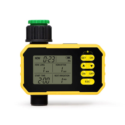 New 1/2 Outlets Solar Irrigation Timer Smart APP Control Automatic Irrigation System Outdoor Water Timer Garden Watering Tool ﻿