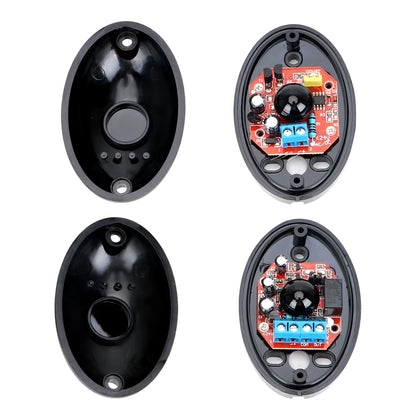 For Gates Doors Windows External Positioning Alarm Detector Single Beam Infrared Radiation Sensor Barrier against Hacking System