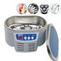 600ML Portable Ultrasonic Cleaner Jewelry Parts Glasses Denture False Teeth Watch Washing Machine Tub Dual Frequency Vibration