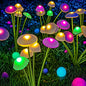Solar LED Jellyfish Sway Lights Garden Decor Waterproof Outdoor Solar Pathway Light for Patio Balcony Yard Flowerbed