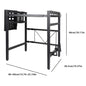 Microwave Storage Rack Adjustable Stand Rack Modern Kitchen Microwave Oven Shelf Multi-Functional Kitchen Microwave Storage Rack
