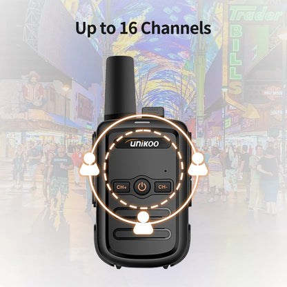 Walkie Talkie UK224 4 Pcs Mini Portable Two Way Radio PMR FRS Handheld Radio Comunicador Long Range Kids Walkie Talkies