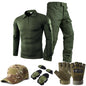 Tactical Uniform Suits Milit Outdoor Camouflage Suit Hunting Shirts Pants Fish Trainning Airsoft Paintball Clothes Sets