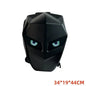 Night Rider Motorcycle LED Tail Bag – Helmet Storage Backpack w/ Bluetooth Display, Large Capacity