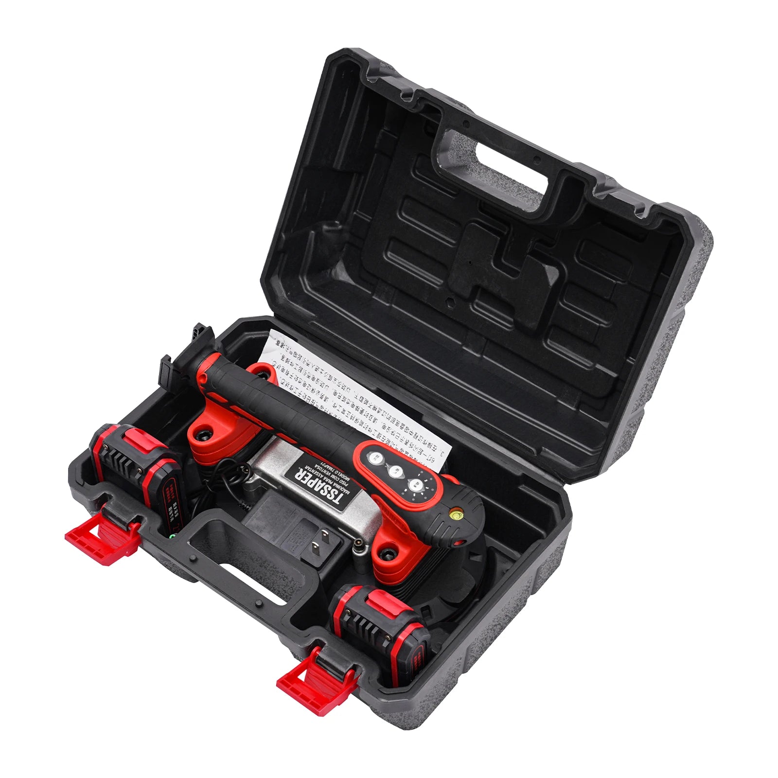 Tile Installation Tool Slip-Proof Vibration Machine One Suction Cup Vibrator Handheld Tiling Leveling Laying 6 Speeds