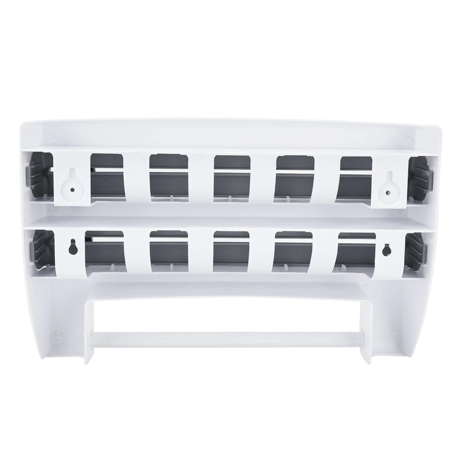 Cling Film Paper Towel Holder Kitchen Cling Film Holder Ergonomic Design High Sharpness Blade ABS Wall Mounted for Apartment